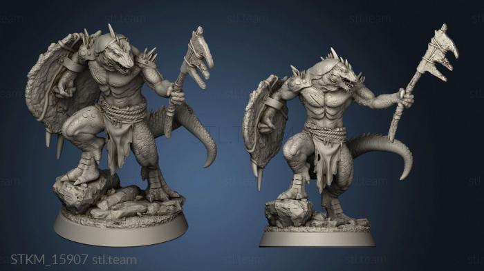 3D model Lizard folk Its Lizardfolk (STL)