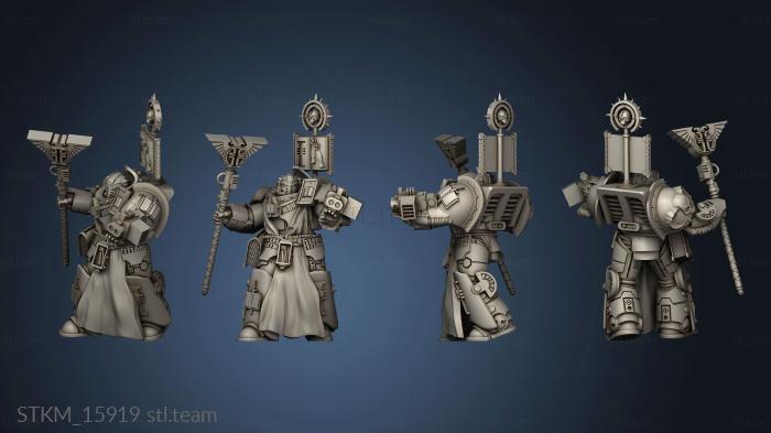 3D model Grey Knights Gobo The Fraggle library master titan LIBRARIAN TERMINATOR (STL)