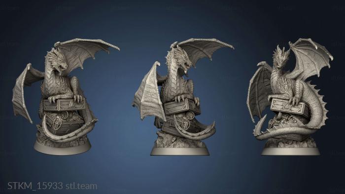 3D model Red Dragon Wyrmling Its (STL)