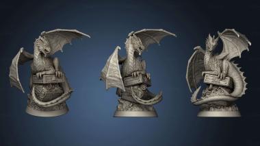 3D model Red Dragon Wyrmling Its (STL)