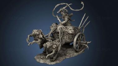 3D model ethicon Gladiators Chariot Rider Mythicon (STL)