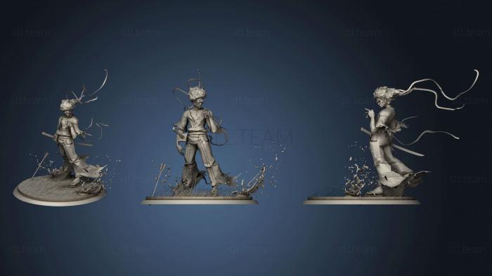 3D model Afro Samurai (STL)