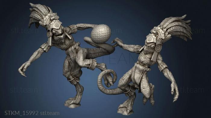 3D model Cuetzpalin Empire Chameleon Player (STL)