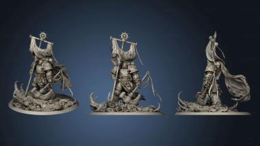 3D model Space Marine banner (STL)