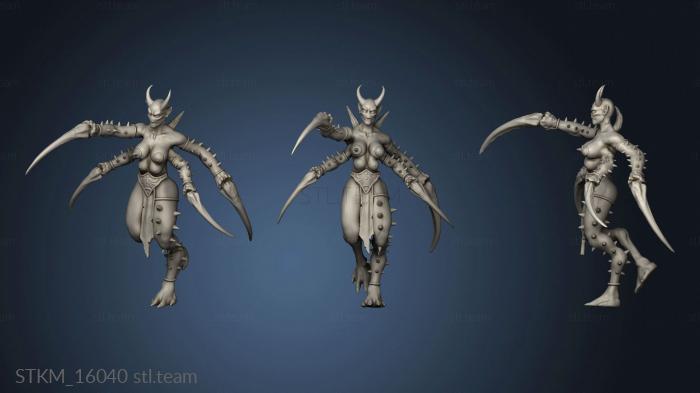 3D model Spider maidens Coven (STL)