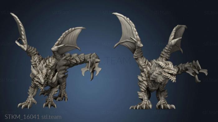 3D модель Шипастый Дракон Dragon (STL)