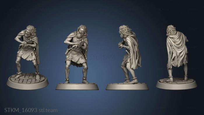 3D model Crazy Beggar (STL)