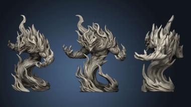 3D model Summoned Elementals Fire Elemental (STL)