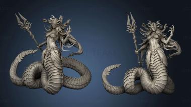 3D model Tails from the Garden Nessayah Naga Mistress (STL)