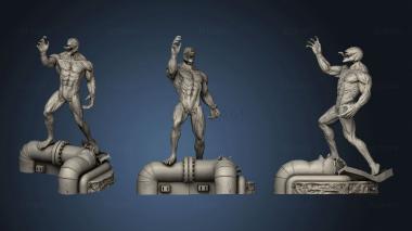 3D model Symbiote Diorama Riot (STL)