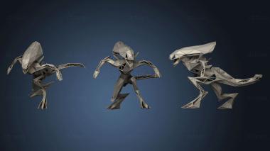 3D model Alien Queen Lattice (STL)