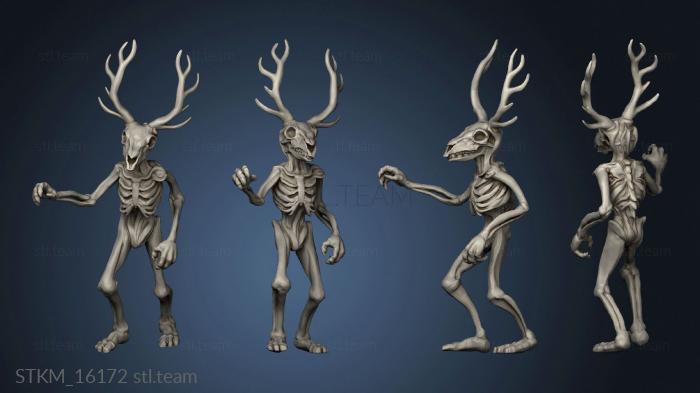 3D model Tales Yaga moors Leshii Forest Soul (STL)