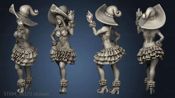 3D model witch elf Outfit (STL)