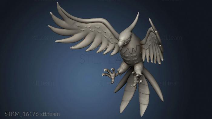 3D model Talonflame Pokemon Figurine Unite TalonFlame (STL)