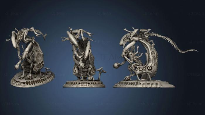 3D model Alien Trono (STL)