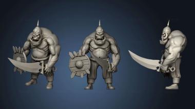 3D model Orc King Warrior (STL)