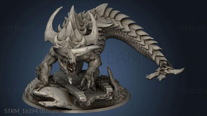 3D model Tarrasque Un (STL)