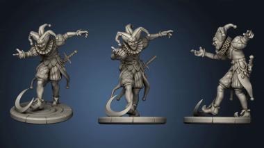 3D model Tarot Omens Jester Pre (STL)