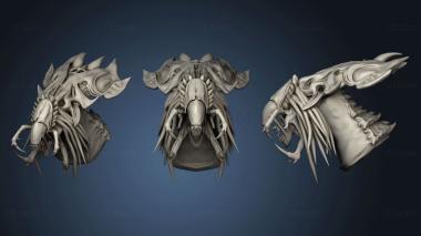 3D model alienpreda head (STL)