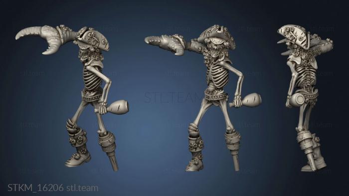 3D model Undead Pirates CRAB PIRATE (STL)