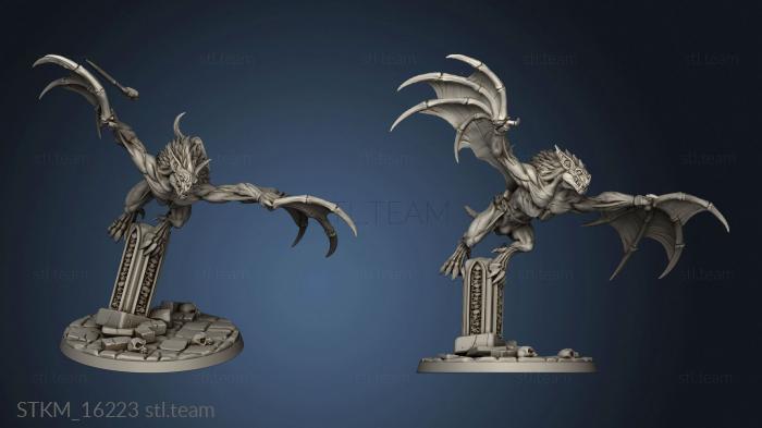 3D model The Bloodhunt Bloodfiend Riders Rider saddle (STL)