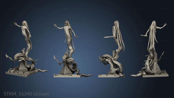 3D model Wraith Kings Spirits the Crypt Spirit Square (STL)