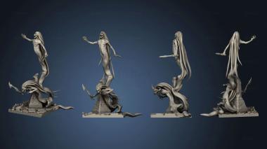 3D model Wraith Kings Spirits the Crypt Spirit Square (STL)