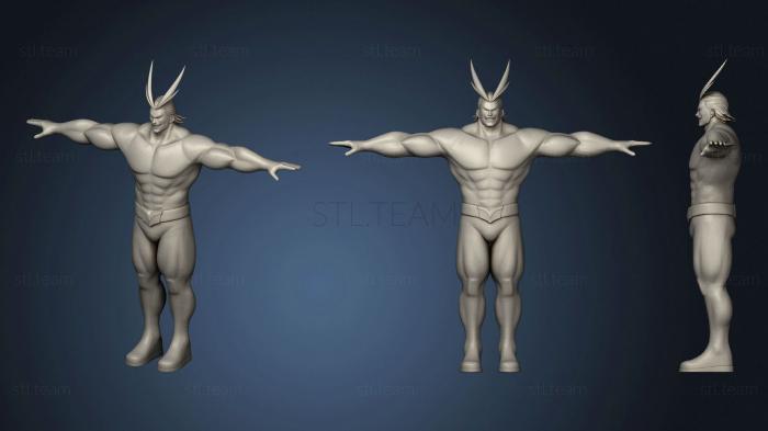 3D model All Might (STL)