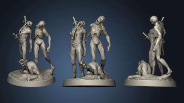 3D model Zombie Horde (STL)