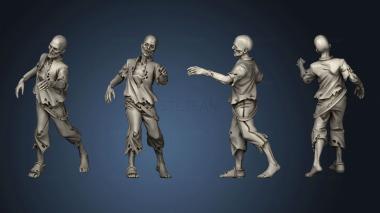 3D model Zombies (STL)