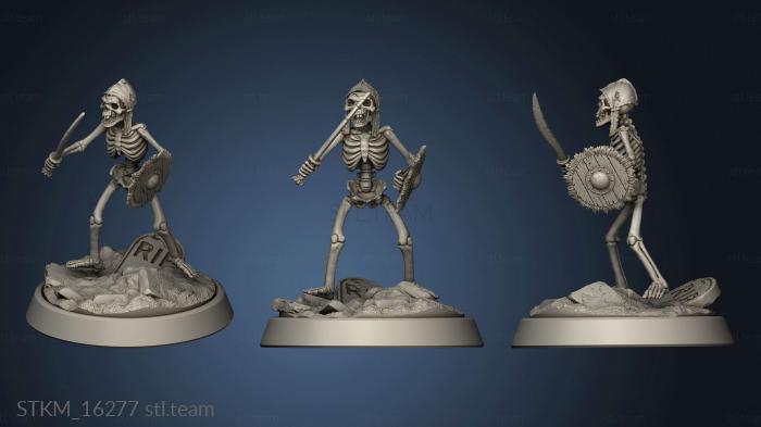 3D model Wight Apocalypse Skeleton Goblin (STL)