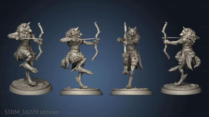 3D model White Werewolf Tavern females female female (STL)