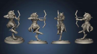 3D model White Werewolf Tavern females female female (STL)