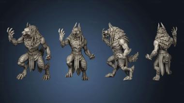 3D model White werewolf tavern Werewolves Karrasch The Forest Shadow (STL)