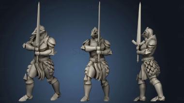 3D model Allorin Knight Sordmaste (STL)