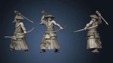 3D model The Horde Torishima Archers (STL)