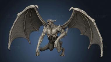 3D model Undead Bat Dragon (STL)