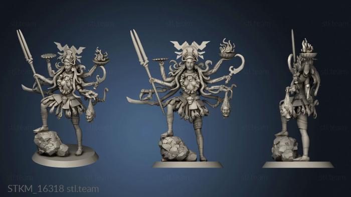 3D model Kali She Who Is Death bow (STL)