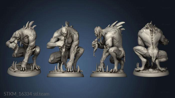 3D model White Werewolf Tavern Ghouls ghoul (STL)