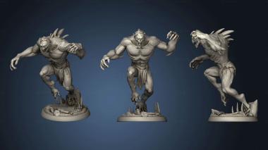 3D model White Werewolf Tavern Ghouls ghoul (STL)