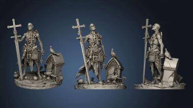 3D model The Penitent Crusade Alain (STL)