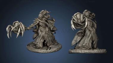 3D model The Queens Web Underworld Dark Elves Arcane Archmage (STL)