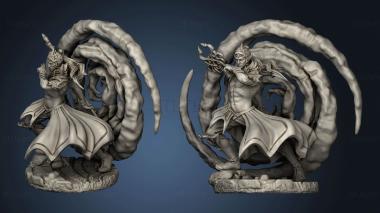 3D model The Queens Web Underworld Dark Elves Arcane Adept (STL)