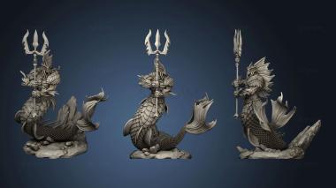 3D model The Trench Abyssal Depths Merrows (STL)