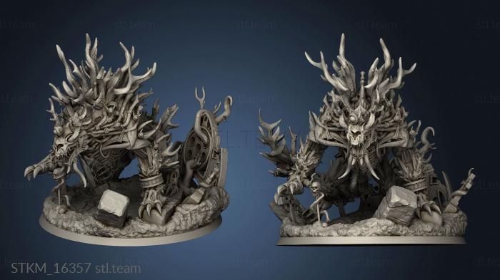 3D model The Undead Fiend Antlers (STL)