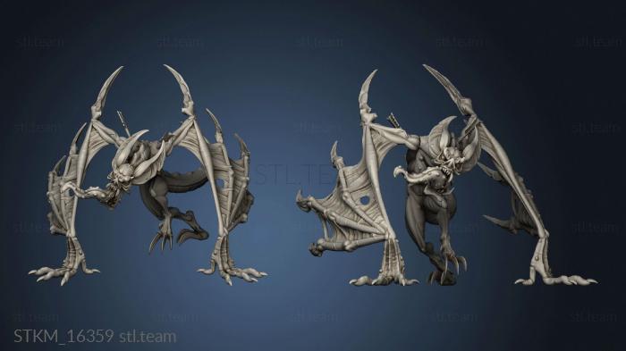 3D model The Winged Horror (STL)