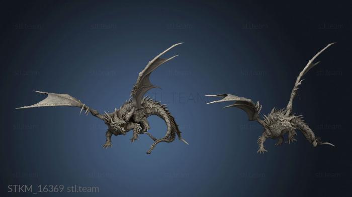 3D model Tiamat Lot wings (STL)