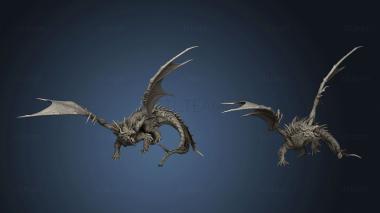 3D model Tiamat Lot wings (STL)