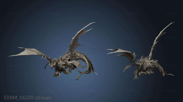 3D model Tiamat Lot wings (STL)