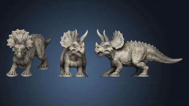 3D model Triceratops (STL)